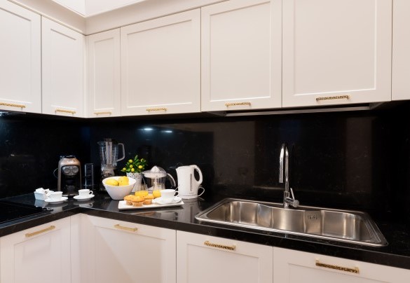 The fully equipped back-up kitchen next to the main kitchen - Villa Irma