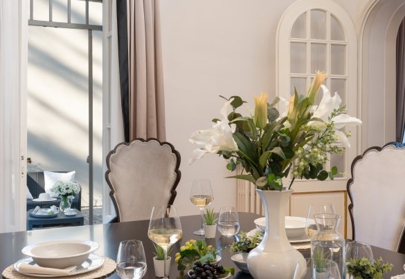 Dining room with direct exit to the garden - Villa Irma