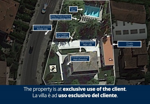 Property Plan - Villa Irma
