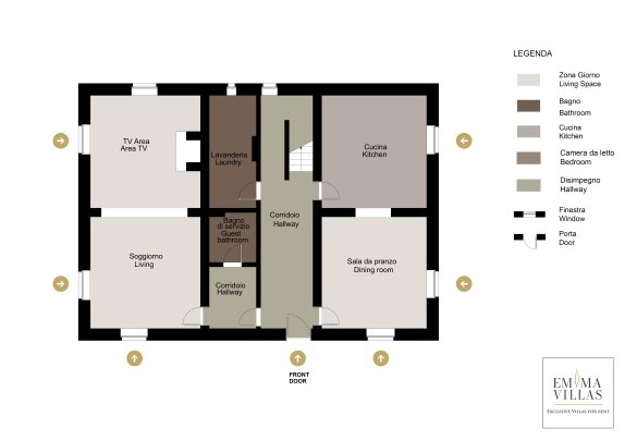 Villa Iside - Ground Floor