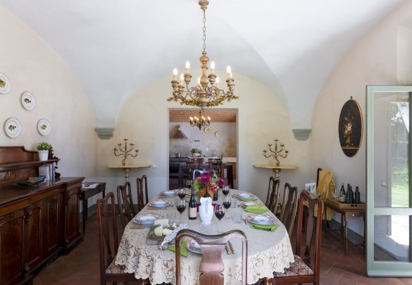 Dining room open on the ground floor - Villa Iside