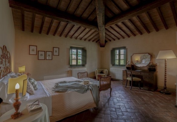 Double bedroom n.1 on the first floor - Villa Iside  