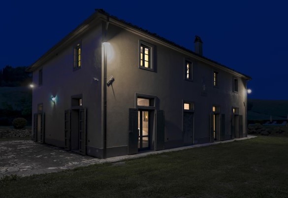  The splendid property illuminated at night - Villa Iside