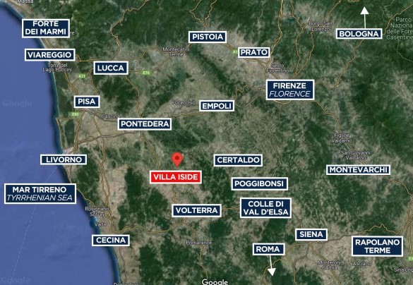 Villa Iside - Map