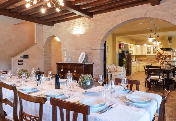 Dining area – Villa Isotta