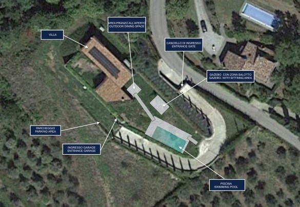 Villa Krisztina - Property Plan