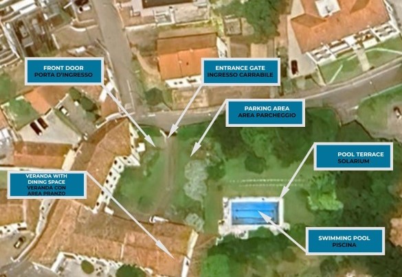 Villa L'Oleandra - Property Plan