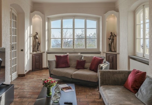 The upper part of the double living room - Villa La Cicaliera