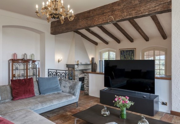 The elegant double living room - Villa La Cicaliera