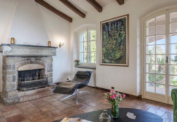 The lower part of the living room - Villa La Cicaliera