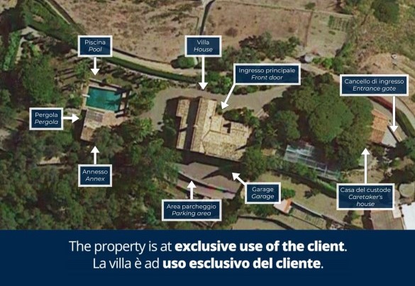 Villa La Cicaliera - Property Plan