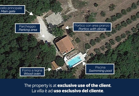 Villa La Corte - Property Plan
