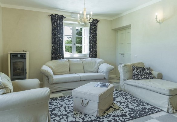 The living room open space - Villa La Corte 