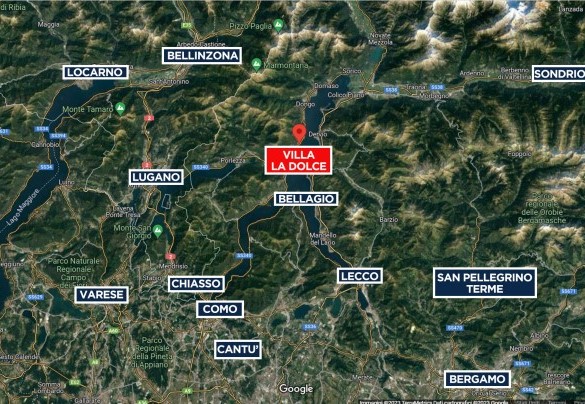 Villa La Dolce - Map