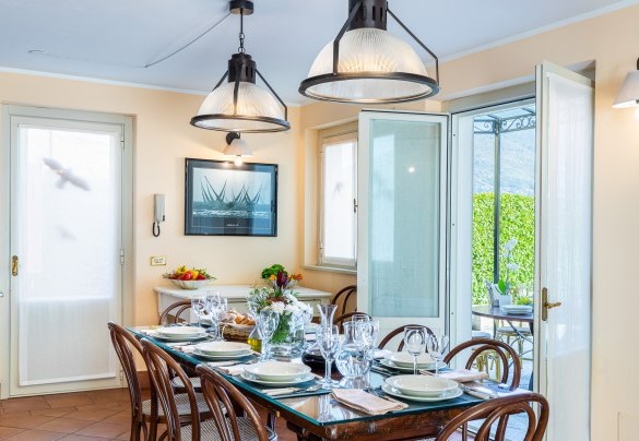 fully-equipped kitchen with direct access out to the large terrace - Villa La Dolce