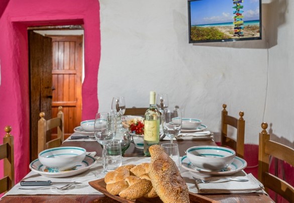 La zona pranzo - Villa La Gia