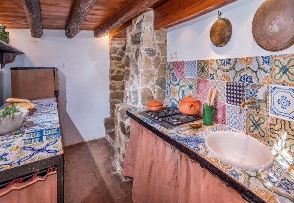 La cucina - Villa La Giara