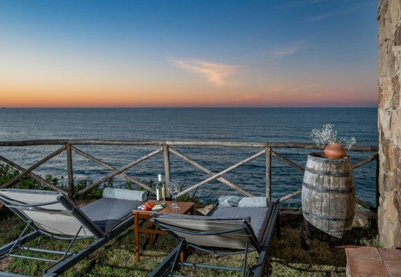 Tramonto dal terrazzo - Villa La Giara
