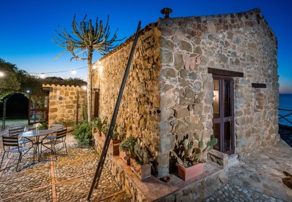 Un rustico affascinante alla sera - Villa La Giara