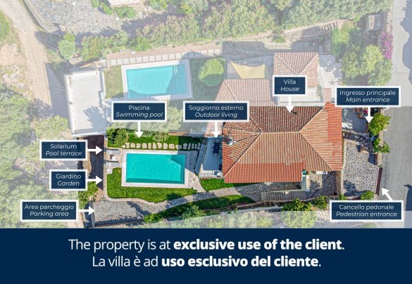 Villa La Maddalena - Property Plan