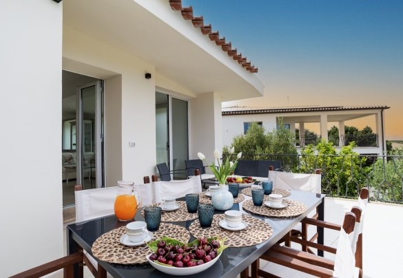 Panoramic terrace – Villa La Maddalena