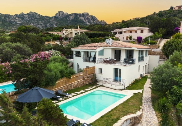 Panoramic view of the villa – Villa La Maddalena