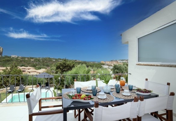View of the Porto Cervo Marina – Villa La Maddalena