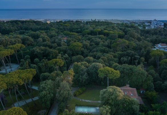The park overlooks the sea is about 200 m away, and affords complete privacy - Villa La Meridiana