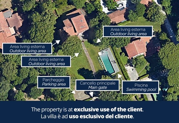 Villa La Meridiana - Property Plan 