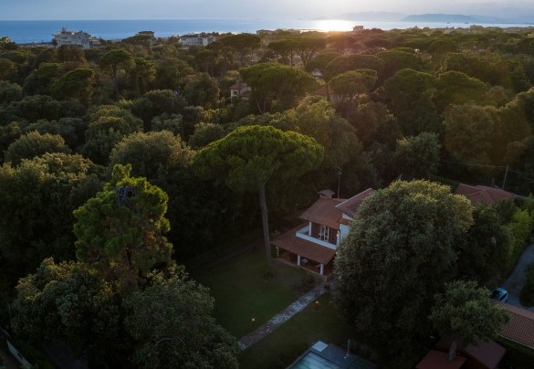 Villa La Meridiana at sunset - Villa La Meridiana