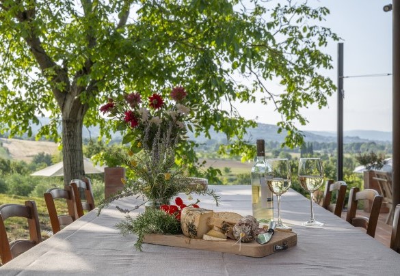 La tavola per conviviali pasti all’aperto - La Monarca