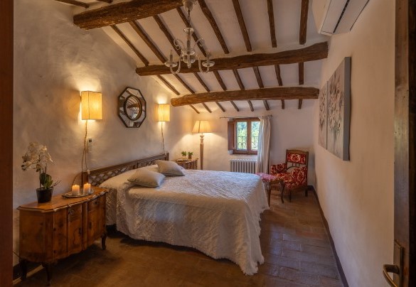 Double bedroom n.5 (140 cm wide bed) on the second floor - Villa La Pizzichina