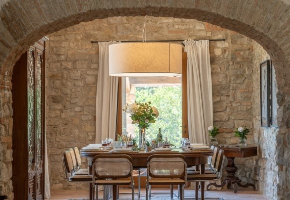  Detail of the prepared table - Villa La Pizzichina