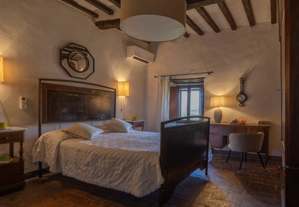 Double bedroom n.4 (150 cm wide bed) on the second floor - Villa La Pizzichina
