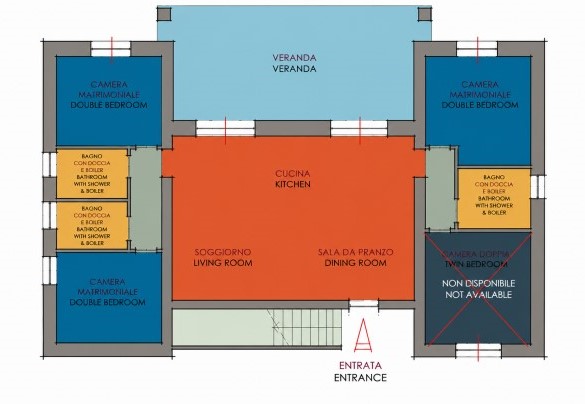 Villa La Pupazza - Piano Terra