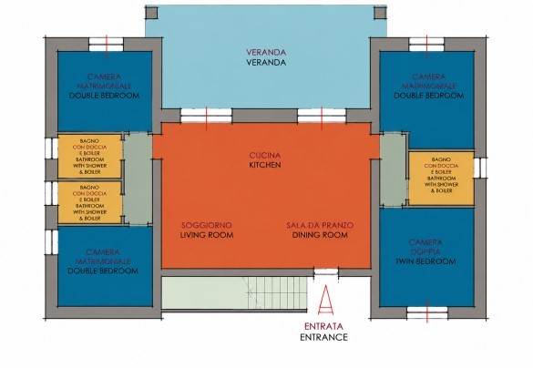 Villa La Pupazza - Ground Floor