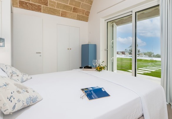 Camera matrimoniale n. 1 vista mare con bagno en suite - Villa La Pupazza