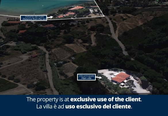 Villa Laconella - Distanza dal Mare