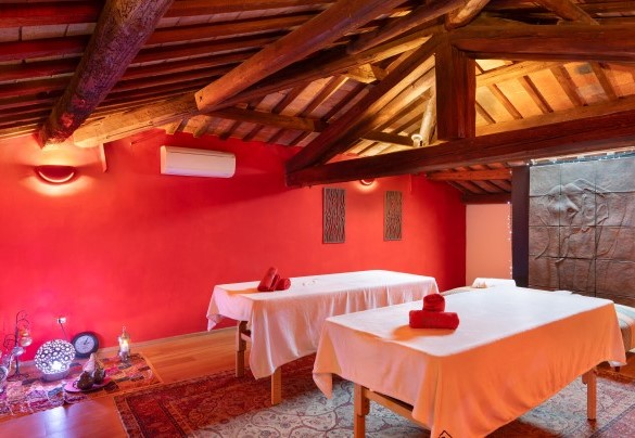 La cabina massaggio per coppie nell'annesso - Villa Laguna