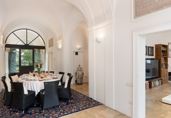 La zona pranzo - Villa Laguna