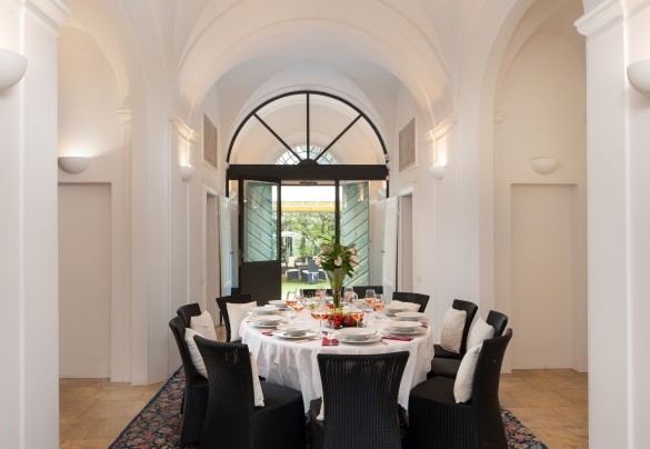 La zona pranzo - Villa Laguna
