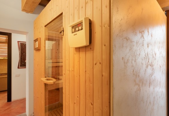 La sauna nell'annesso - Villa Laguna