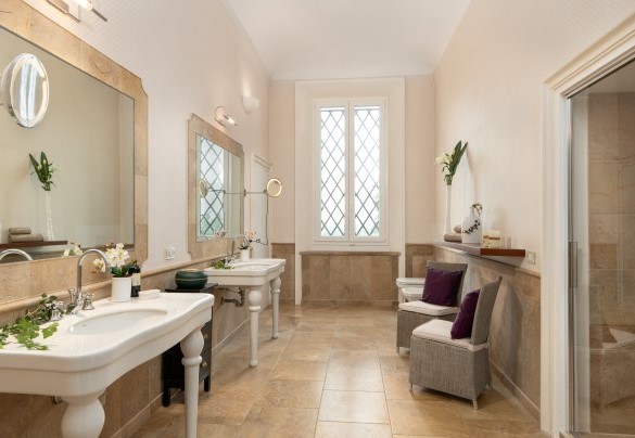 Bagno en suite con doccia n. 3 al primo piano - Villa Laguna