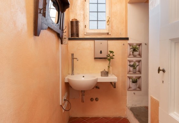 Bagno con doccia n. 6 nell'annesso - Villa Laguna