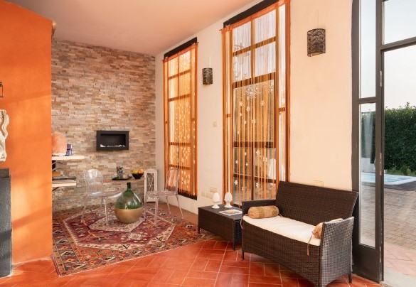 La zona relax nell'annesso - Villa Laguna