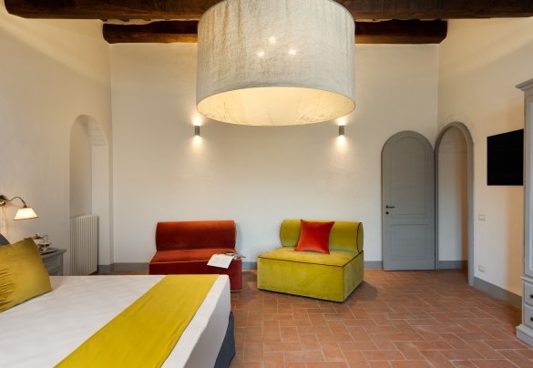 Double bedroom no. 12 (unit 6, first floor) - Villa Le Beringhe