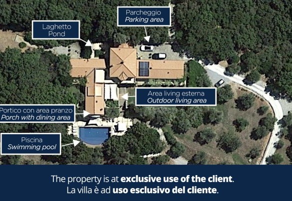 Villa Le Cave - Property Plan