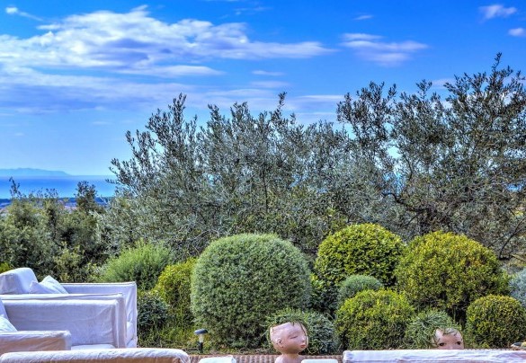 Outdoor relaxation area - Villa le Cave 
