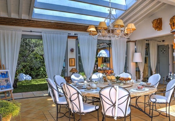 Elegant dining room - Villa le Cave