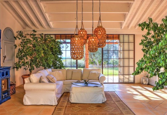 Relaxation area - Villa le Cave 